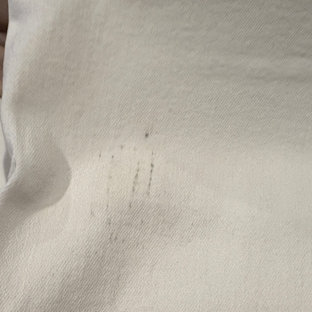 7 For All Mankind White Wide Leg Jeans - Picture 4 of 9